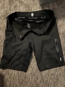 Club Ride Men’s Mountain Bike Shorts Black XL With Liner  - Picture 1 of 3