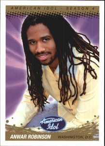2005 American Idol Season Four Gold Non-Sport Card #35 Anwar Robinson