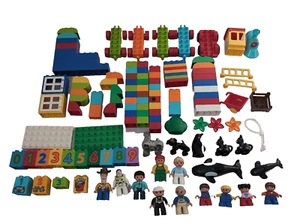 Lote Lego Duplo, 122 piezas, animales marinos, números, personas, tren, Toy Story, Legos - Imagen 1 de 8