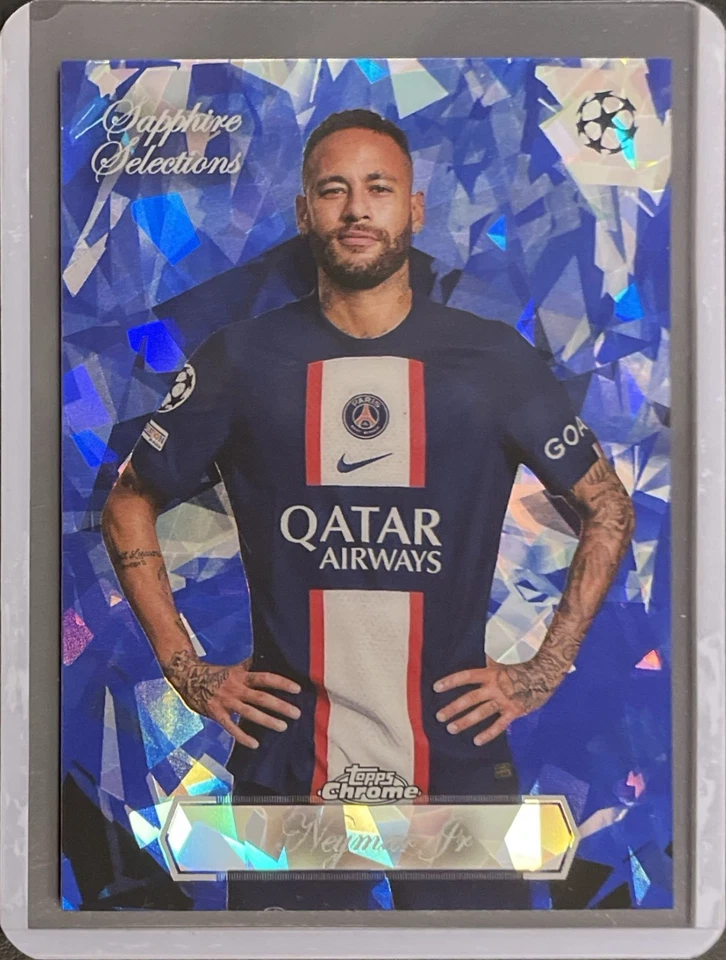 Neymar Jr - 2022-23 Topps Chrome Sapphire - Sapphire Selections - Case Hit SSP  - Bild 1 von 1