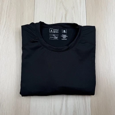 Triple Aught Design Mens Black Stretch Long Sleeve Crew Neck T-Shirt Size XL - Image 1 of 4