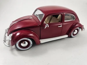 Modelo de coche Bburago Burago 1:18 VW Volkswagen Beetle 1 millón 1955 - Imagen 1 de 5