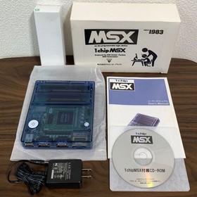1Chip MSX Console D4 Enterprise PSU(AC Adapter),Manual,Boxed set 1983 MINT:JPN