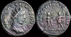 Moneda romana antigua GALIENUS 253 - 268 D.C. PLATA 21 mm. 2,71 gramos. #1144 - Imagen 1 de 3