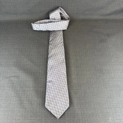 Oscar de la Renta синий фиолетовый абстрактный мужской галстук 100% шелк 58x2,75 узкий галстук - Изображение 1 из 4