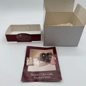 SCATOLA VUOTA bambola American Girl vintage anni 90 Samantha SDA confezione opuscolo notte - Foto 1 di 18