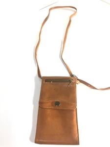 Ellington Brown leather crossbody wallet Original Rucksack Co Bag Waist Pouch - Picture 1 of 11