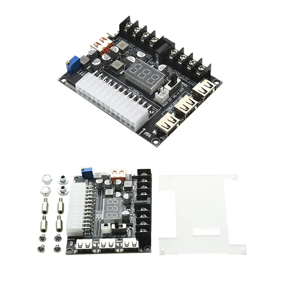 Netzteil--Board-Modul, 20/24-polig, leicht, vielseitig einsetzbar, robustes - Bild 1 von 1