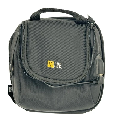 Case Logic Black Nylon CD DVD Carry Case Wallet Holder with Handle 24 Disks - Image 1 of 4