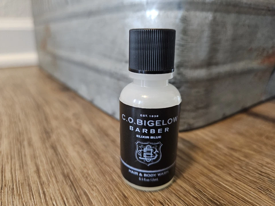 C.O. Jabón corporal y cabello Bigelow Elixir azul .5 fl oz NUEVO Foto 1 de 1