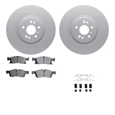 For Mercedes-Benz GL450 14-16 Carbon Series Front Brake Kit w 5000 Pads - Image 1 of 3