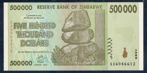 Zimbabwe - 500.000 Dollars 2008 Uncirculated of Print - Gian 8 - Bild 1 von 2