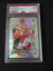 Patrick Mahomes II 2023 Panini Prizm Football Card Flashback Prizm NFL PSA 9 - Bild 1 von 3