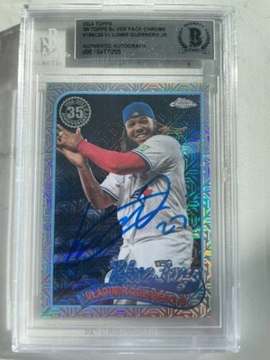 VLAD VLADIMIR GUERRERO JR signed auto autographed 2024 Topps 89 Silver Pack BAS - Image 1 of 2