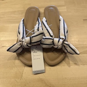Sandalias chanclas A New Day para mujer Off White Adley máxima comodidad talla 8,5 nuevas en caja - Imagen 1 de 3