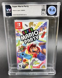 Super Mario Party Nintendo Switch #00000 WATA 9.6 A+ First 1st Print SEALED - Picture 1 of 3