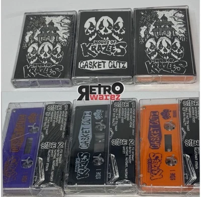 House Of Krazees Casket Cutz Cassette Tape SET LOT SEALED 2013 HOK Twiztid ICP - Image 1 of 4