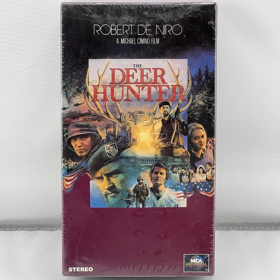 Sealed 1991 Two Tape Set VHS The Deer Hunter Robert De Niro Christopher Walken - Image 1 of 4