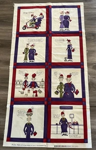 *New Hats-Old Friends* 8 Different Fun Panels by Sandy Gervais for MODA - Picture 1 of 1
