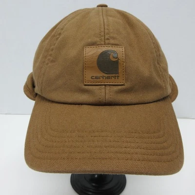 De colección Carhartt Cordura Pato Lona Oreja Solapa Trampero Gorra Aislada Ropa de Trabajo Hombres Foto 1 de 4