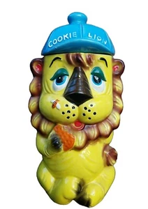 Original Vintage Löwe Keks Keksdose Japan GRANTGCREST SELTEN 50er Jahre groß - Bild 1 von 10