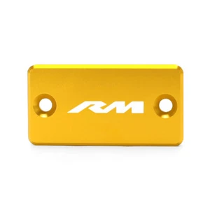 RM LOGO Front Brake Reservoir Fluid Oil Cover Cap For SUZUKI RM80 RM85 - Picture 1 of 10