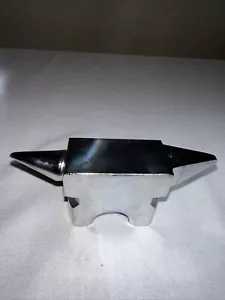 VINTAGE MINITURE JEWELLERS CHROME ANVIL SALESMAN SAMPLE - Picture 1 of 8