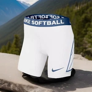 Nike Girls Big Kids Softball Slider Shorts Dri-Fir Stretchy Fabric AV6843 $30 - Picture 1 of 12