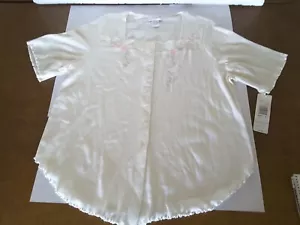 Vintage SHADOWLINE Intimate Apparel Blouse Size S NEW - Picture 1 of 9