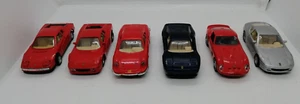 6 Vintage Job Lot Ferrari Maisto 1:36 / 38 / 39 scale diecast car Vehicles toys - Picture 1 of 11