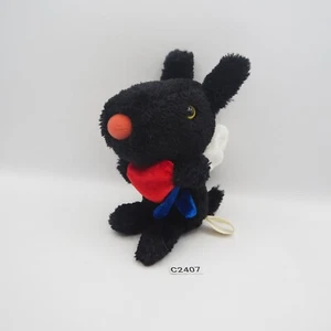 Gaspard et Lisa Black Dog C2407 Angel Sun Arrow 6" Plush 2010 Toy Doll Japan - Picture 1 of 8