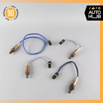 96-99 Mercedes R129 SL500 E420 Oxygen O2 Sensor Lambda Set of 4 0005408117 OEM - Image 1 of 4