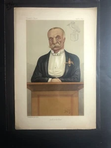Original Vanity Fair FCG Druck "Jack In The Box" 5. April 1890 - Bild 1 von 15