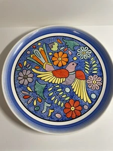 Vintage Mexico Sta Ma Cuernavaca Pottery Plate - Picture 1 of 6