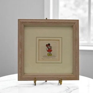 Sowa and Reiser Disney Minnie Mouse Hand Drawn Framed Signed Numbered 379/500 - Bild 1 von 10