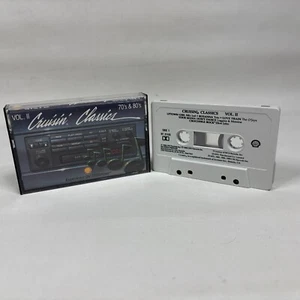 Cruisin' Classics Vol. II 70s & 80s Pop Rock Hits Cassette Tape - Picture 1 of 3