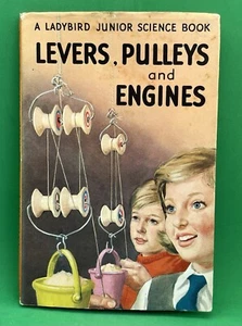Vintage Ladybird Book Series 621 Levers Pulleys and Engines - Buff Cover DJ 2’6 - Picture 1 of 20