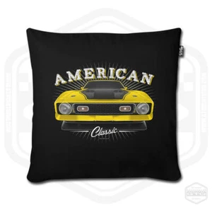 1971 Ford Mustang Mach1 American Muscle Car 18x18 PIllow Cover - Picture 1 of 16