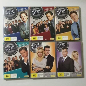 Spin City - The Complete Series Seasons 1 - 6 DVD 1996 - REGION 4 NTSC - Picture 1 of 20