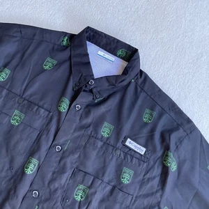 Columbia PFG Men's XL Shirt Austin FC Omni-Shade Short Sleeve Black Logos NWT - Picture 1 of 7