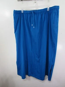 NWOT Women Freedom Fit Zone Skirt Size 4X Blue Elastic Drawstring Waist Pockets - Picture 1 of 3