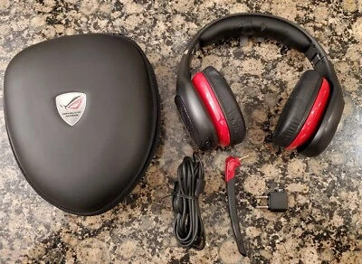 ASUS Republic of Gamers VULCAN PRO Active Noise-Cancelling Gaming Headset Black - Image 1 of 4