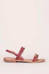 Les Tropéziennes Par M Belarbi Red Beauty Sandals UK 3 EU 36 LN17 93 SALEs - Picture 1 of 5
