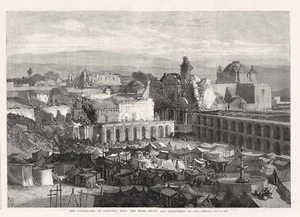 Arequipa Perú Plaza de Armas de Arequipa Plaza Mayor Catedral 1868 Terremoto - Imagen 1 de 1