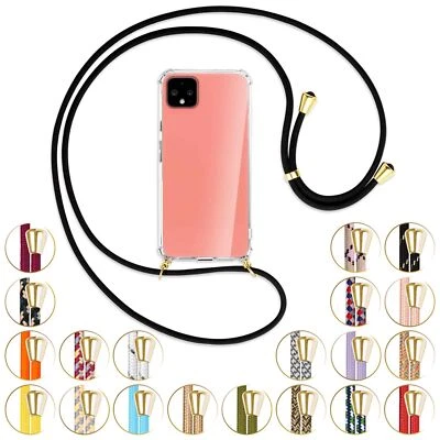 Collana (O) per Google Pixel 4 Cover protettiva Custodia con catena cordino - Immagine 1 di 4