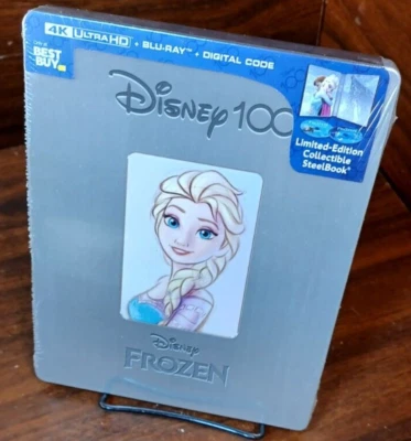 Frozen Limited Edition 4K Steelbook (4K+Blu-ray)-NEW-Free Box Shipping Foto 1 de 4
