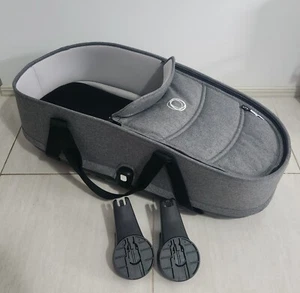 Bugaboo Bee 5 Bassinet with Adaptors Grey Mélange - Picture 1 of 2