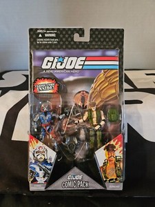 Gung-Ho & Cobra Commander Fred VII Comic Pack G.I. JOE COBRA 25th MOC NEW #2