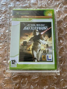 BRAND NEW SEALED STAR WARS BATTLEFRONT MICROSOFT XBOX (ORIGINAL) + DISPLAY CASE - Picture 1 of 6
