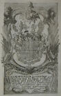 1791 Georgsorden Daun, Karl Wilhelm Graf von Kupferstich-Wappen